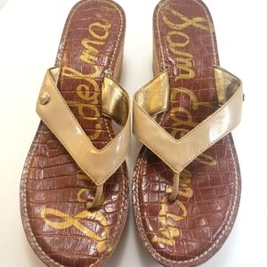 Sam Edelman Romy Wedge Flipflop Sandals